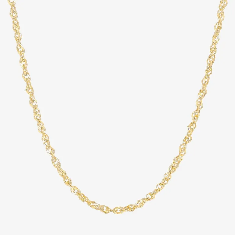 Limited Quantities! Womens 14K Gold 16 Inch Fashion Chain Necklace