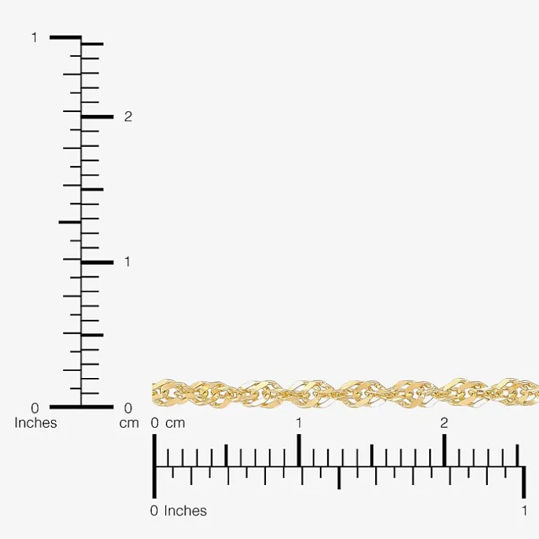 Limited Quantities! Womens 14K Gold 16 Inch Fashion Chain Necklace