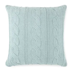 Linden Street Cable Knit Chenille 22x22 Square Pillow