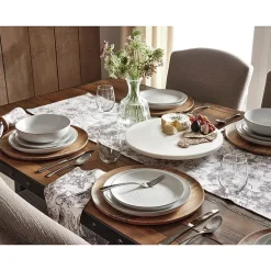 Linden Street Harper 16-pc. Stoneware Dinnerware Set
