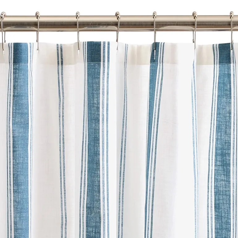 Linden Street Heritage Stripe Shower Curtain