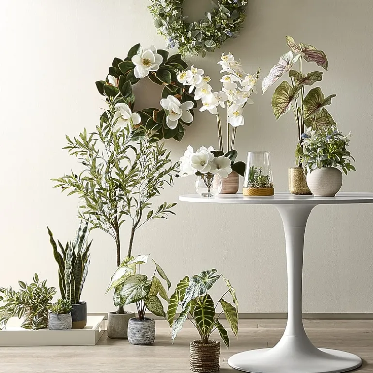 Linden Street 7in Mixed Succulent Terrarium Artificial Plant