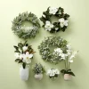 Linden Street 24in Welcome Mixed Evergreen Wreath