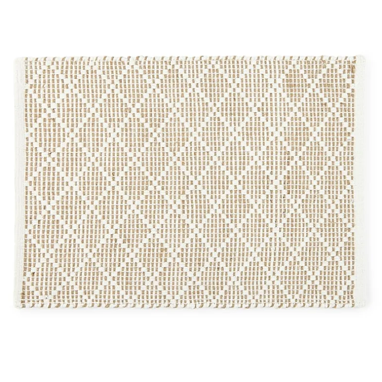 Linden Street Jute And Cotton 4-pc. Placemat