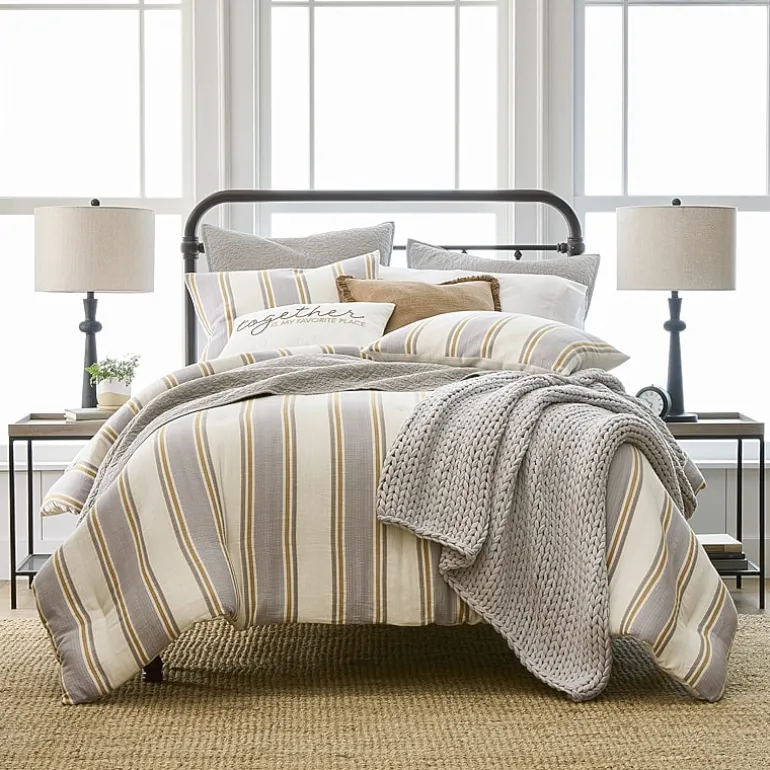Linden Street Langdon 3-pc. Stripes Comforter Set
