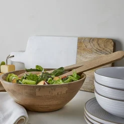 Linden Street Mango Wood Serve Utensils