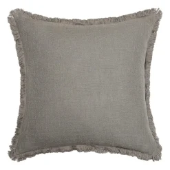 Linen Blend 20x20 Square Throw Pillow