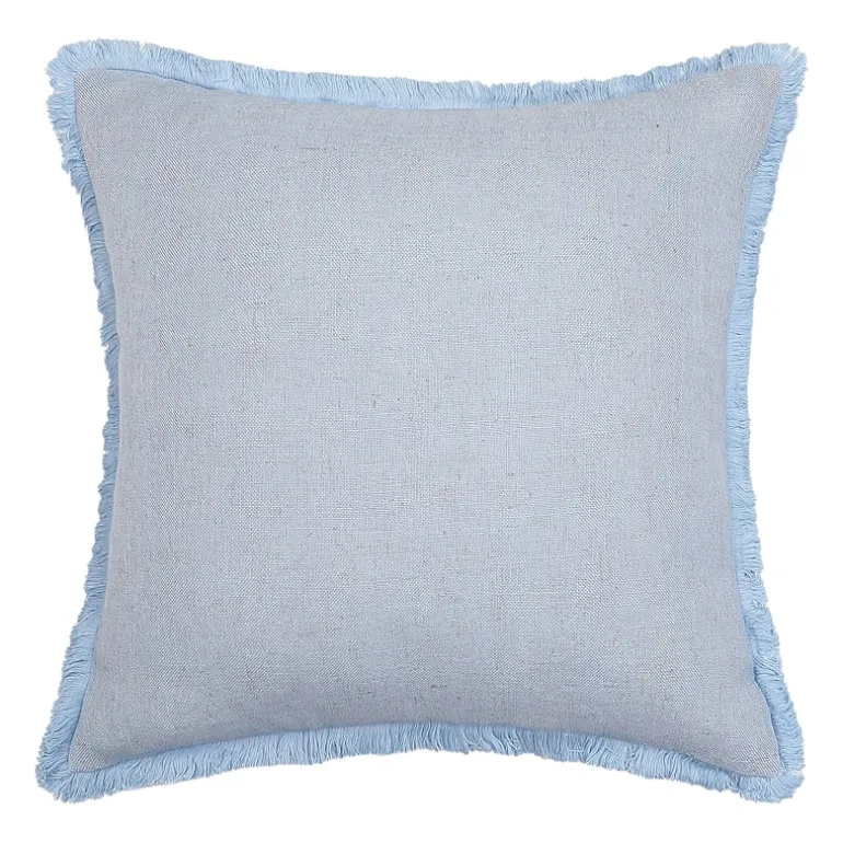Linen Blend 20x20 Square Throw Pillow