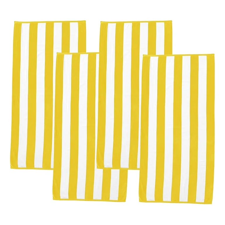 Linery Cabana Stripe 4-pc. Quick Dry Beach Towel