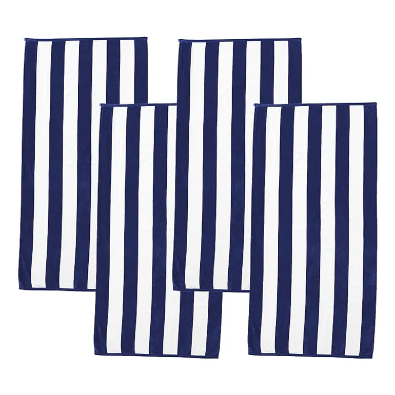 Linery Cabana Stripe 4-pc. Quick Dry Beach Towel