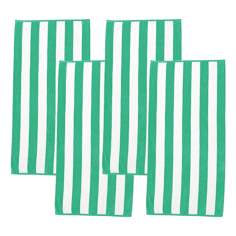 Linery Cabana Stripe 4-pc. Quick Dry Beach Towel