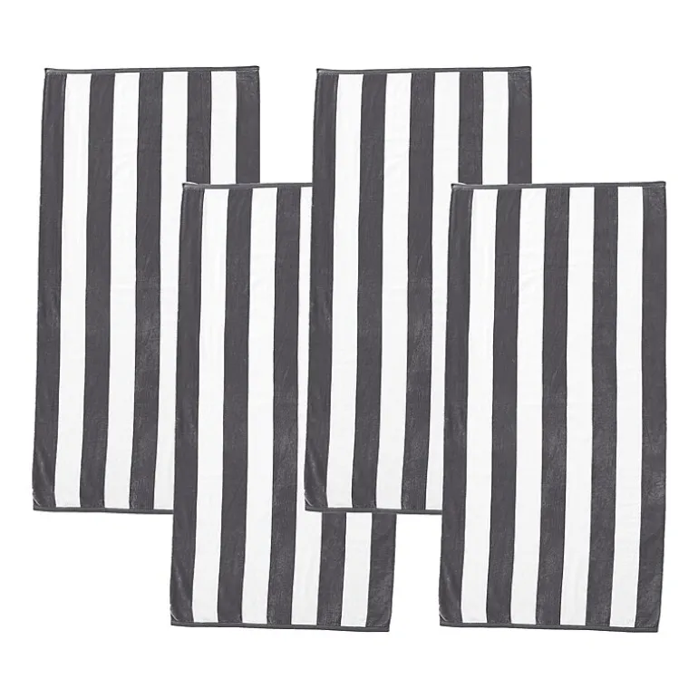 Linery Cabana Stripe 4-pc. Quick Dry Beach Towel