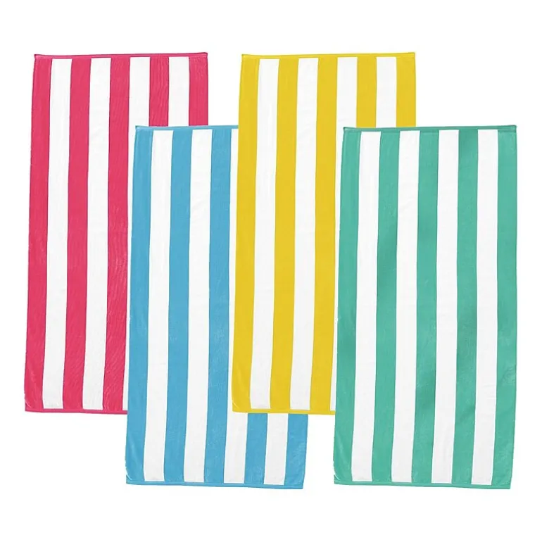 Linery Cabana Stripe 4-pc. Quick Dry Beach Towel
