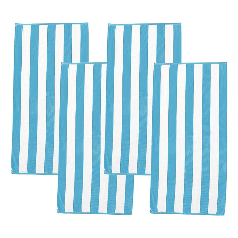 Linery Cabana Stripe 4-pc. Quick Dry Beach Towel