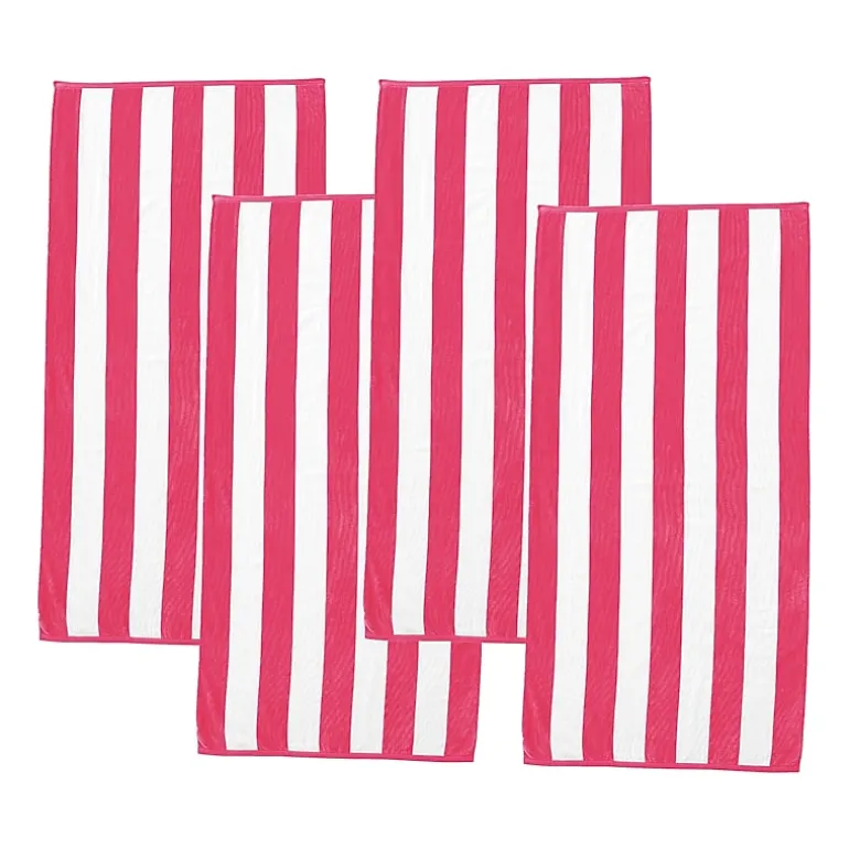 Linery Cabana Stripe 4-pc. Quick Dry Beach Towel