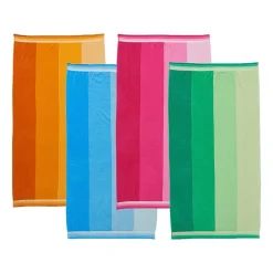 Linery Cabana Stripe 4-pc. Quick Dry Beach Towel