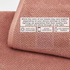 Linery Cotton Quick-Dry Loop Textured 12 Pc Washcloths