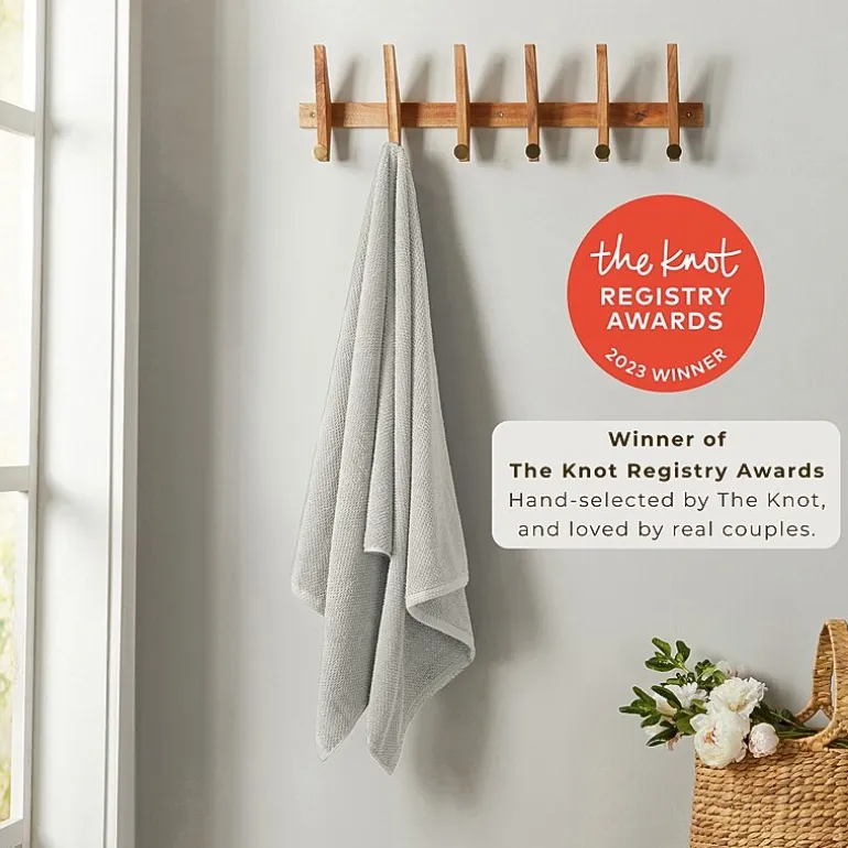 Linery Cotton Quick-Dry Loop Textured 12 Pc Washcloths