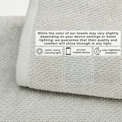 Linery Cotton Quick-Dry Loop Textured 12 Pc Washcloths