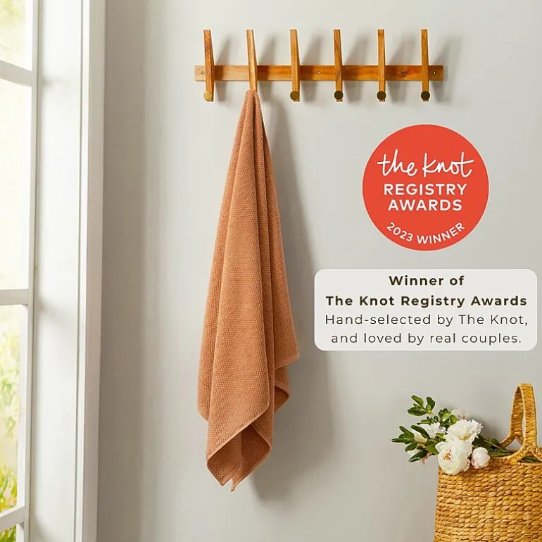 Linery Cotton Quick-Dry Loop Textured 12 Pc Washcloths