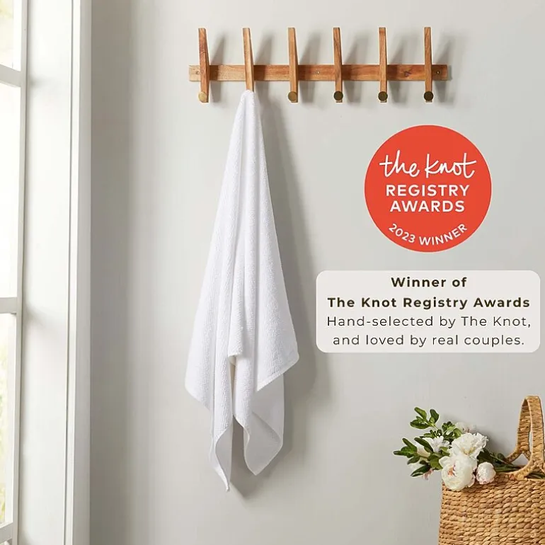Linery Cotton Quick-Dry Loop Textured 12 Pc Washcloths