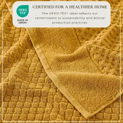 Linery Cotton Quick-Dry Textured 6 Pc Towel Set