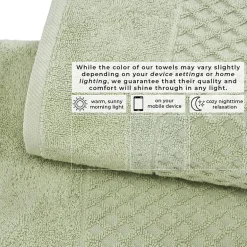 Linery Cotton Quick-Dry Textured 6 Pc Towel Set