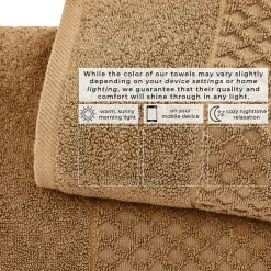 Linery Cotton Quick-Dry Textured 6 Pc Towel Set