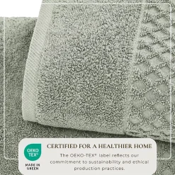 Linery Cotton Quick-Dry Textured 4 Pc Bath Towels