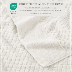 Linery Cotton Quick-Dry Textured 6 Pc Hand Towels