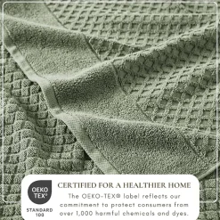 Linery Cotton Textured 6-pc. Quick Dry Bath Towel Set