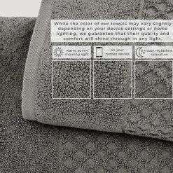 Linery Cotton Textured 6-pc. Quick Dry Bath Towel Set