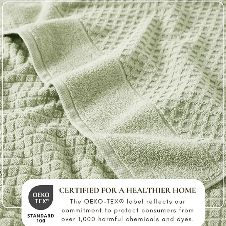 Linery Cotton Textured 6-pc. Quick Dry Bath Towel Set