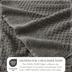 Linery Cotton Textured 6-pc. Quick Dry Bath Towel Set