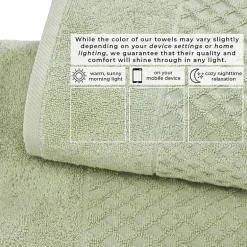 Linery Cotton Textured 6-pc. Quick Dry Bath Towel Set