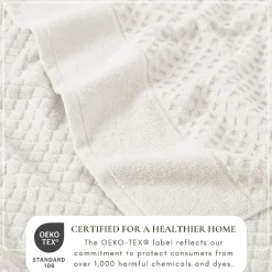 Linery Cotton Textured 6-pc. Quick Dry Bath Towel Set