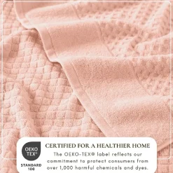 Linery Cotton Textured 6-pc. Quick Dry Bath Towel Set