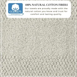 Linery Cotton Textured Weave 6-pc. Quick Dry Bath Towel Set