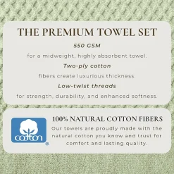Linery Cotton Waffle Oversized 2-pc. Bath Sheet
