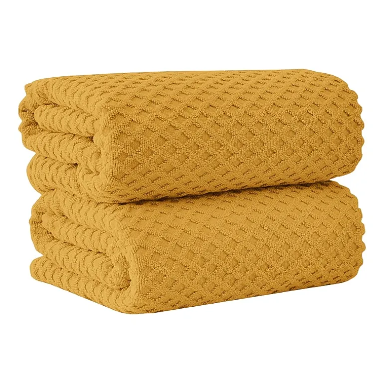 Linery Cotton Waffle Oversized 2-pc. Bath Sheet