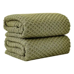 Linery Cotton Waffle Oversized 2-pc. Bath Sheet
