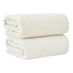 Linery Cotton Waffle Oversized 2-pc. Bath Sheet