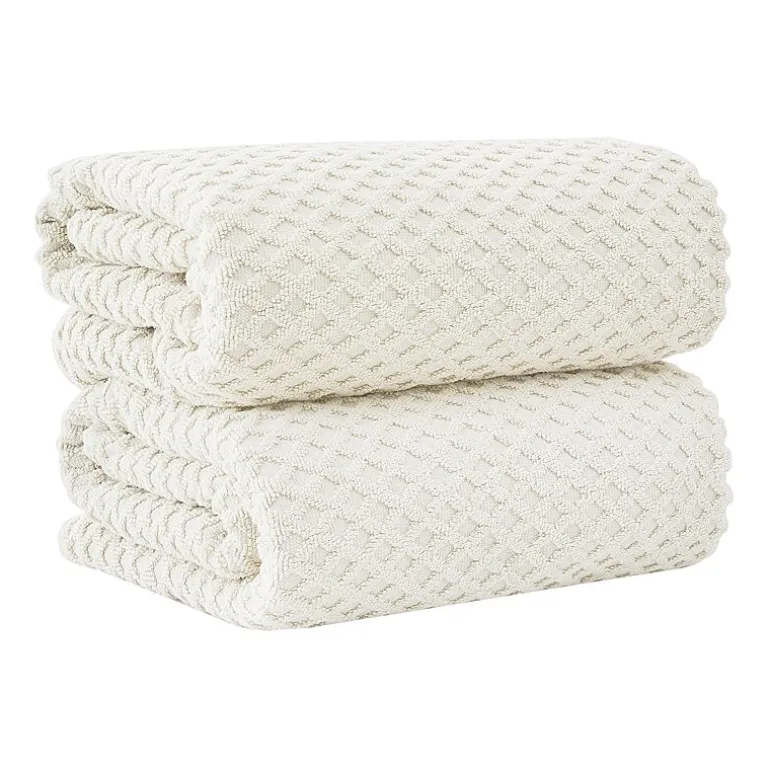 Linery Cotton Waffle Oversized 2-pc. Bath Sheet