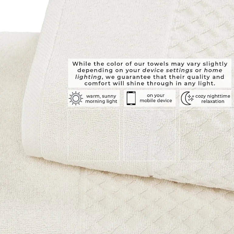 Linery Cotton Waffle Oversized 2-pc. Bath Sheet