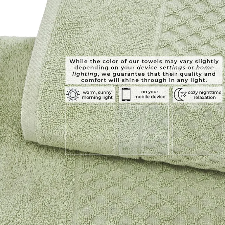 Linery Cotton Waffle Oversized 2-pc. Bath Sheet