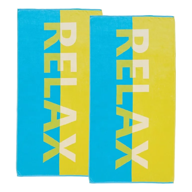 Linery Vibrant Colors 2-pc. Quick Dry Beach Towel