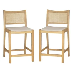 Linon Beymer 1 Pair Counter Height Bar Stool