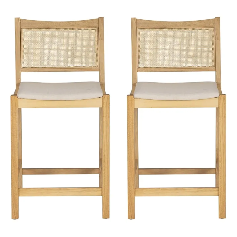Linon Beymer 1 Pair Counter Height Bar Stool