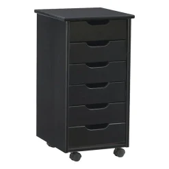 Linon Culton Office + Library Collection 6-Drawer File Cabinet