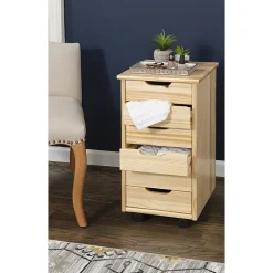 Linon Culton Office + Library Collection 6-Drawer File Cabinet